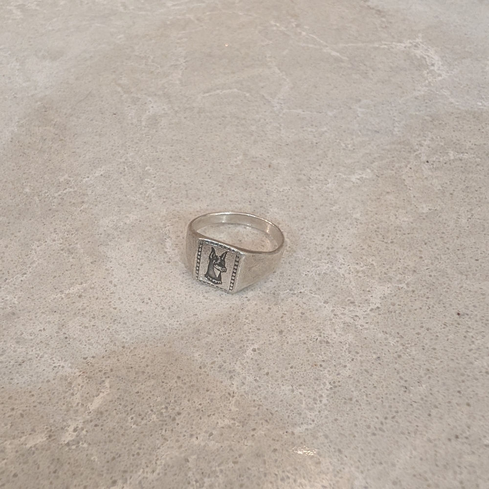 Silver .925 Men's Ring By Lox And Chain